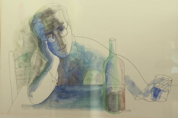 Camille Claus, autoportrait