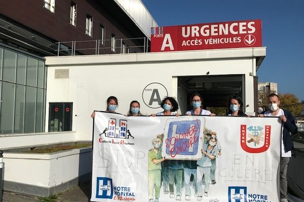 Mobilisation des soignants des Urgences du CHU de Rennes