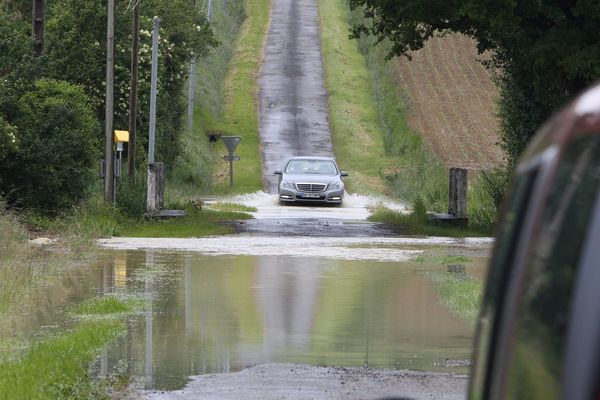 Photo d'archives. Inondations dans le Gers