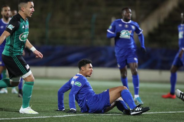 Malgré l'ouverture de score de Florian David (photo), Chambly s'est incliné face au Red Star à cause d'une défense trop étourdie.