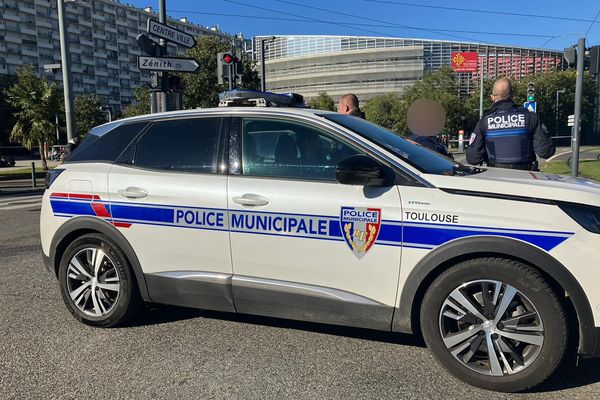 La police municipale est sur place.