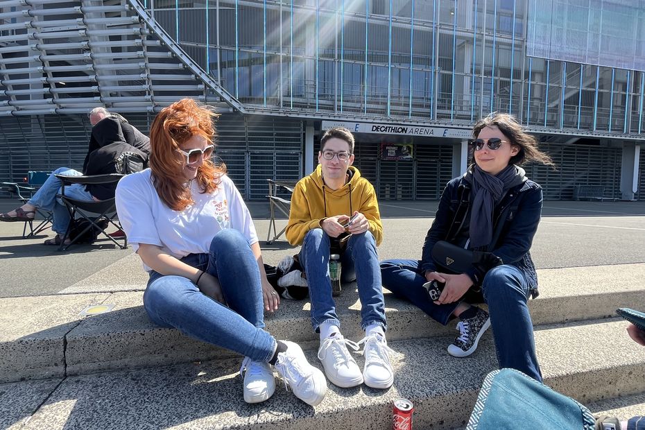 Fans Waiting for Mylène Farmer’s Nevermore Tour 2023 Kickoff in Lille