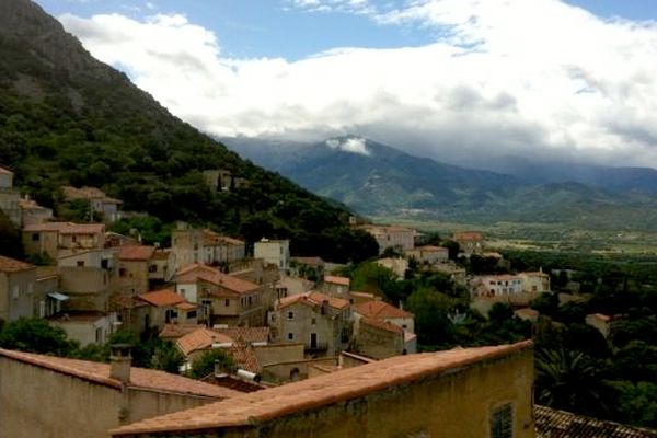 Le village de Lumio, en Haute-Corse