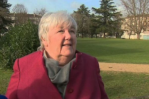 La Ministre Jacqueline Gourault lors de sa visite en Dordogne le 17 décembre 2018...