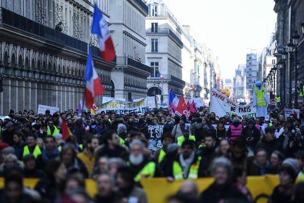 Le 11 février dernier, de 18.000 à 30.000 personnes avaient manifesté dans les rues de Paris à l'appel de la CGT.