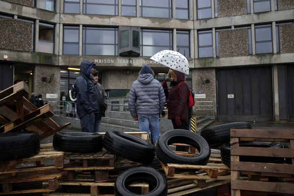 La prison de Fleury-Mérogis, dans l'Essonne, le 22 janvier 2018.