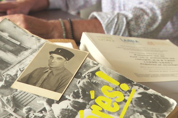 Joachim Eisack (sur la photo) a identifié et arrêté, en 1945, l'ancien ambassadeur d'Hitler en France, Otto Abetz.