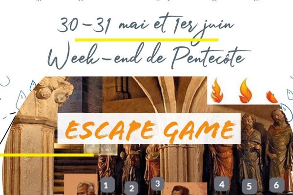 Escape game pour le week-end de la Pentecôte en ligne sur le site internet www.diocese-limoges.fr