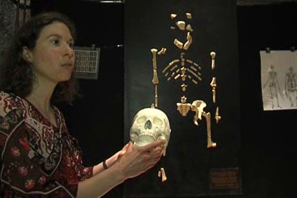 Audrey Popineau, médiatrice scientifique à la galerie Eurêka 