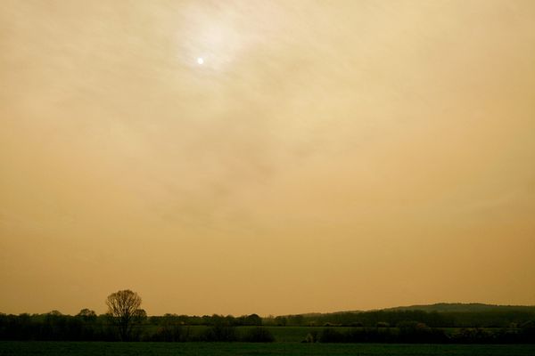 Le ciel du Maine et Loir ce 15 mars 2022