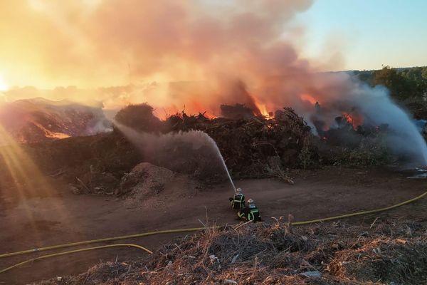 L'incendie s'est déclaré mercredi 9 août à 19 heures.