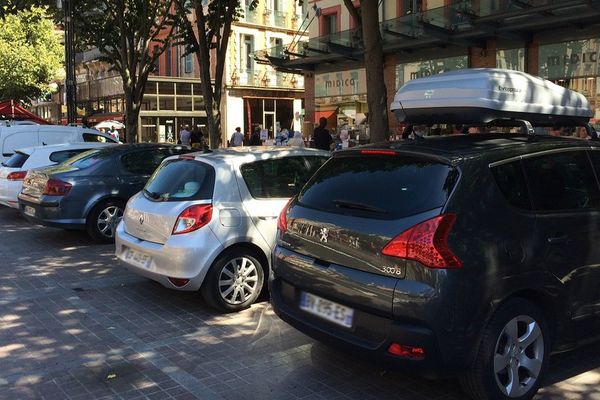 Place Esquirol à Toulouse le 12 août dernier.