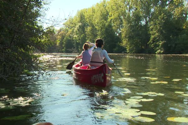 Des canoë-kayak pour dénicher les déchets