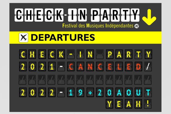 Check In Party, annulation de l'édition 2021