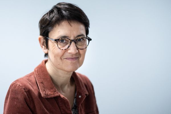 Nathalie Arthaud, porte-parole et candidate à l'élection présidentielle de Lutte Ouvrière - février 2022