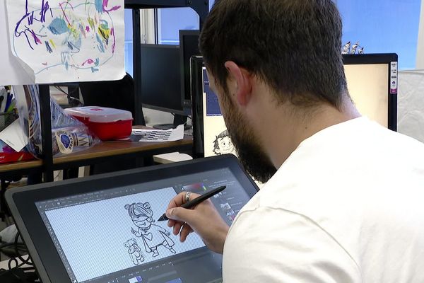 Le studio d'animation INTHEBOX à Annecy 