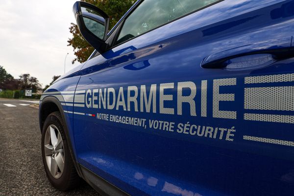 Un véhicule de la gendarmerie, 2023.