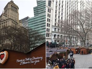 Le marché de Noël à New York, une opération trop chère