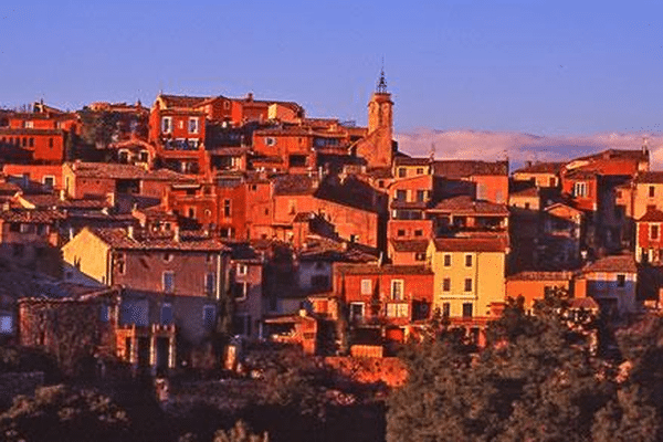 Le village de Roussillon 