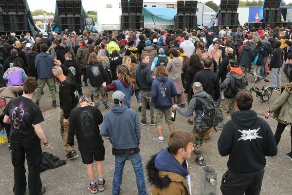 25e édition du Teknival en 2018 dans la Marne