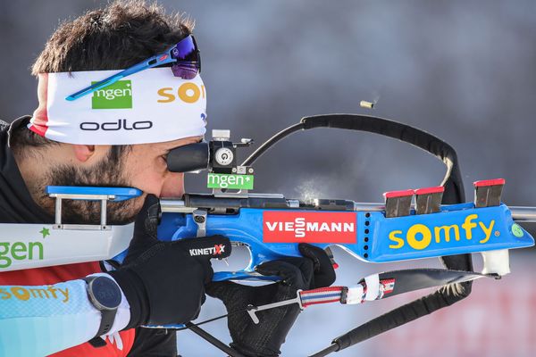 Martin Fourcade remporte la masstart d'Oberhof comptant pour la coupe du monde de biathlon. 