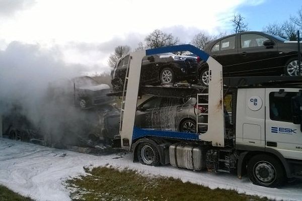 L'incendie a été très important