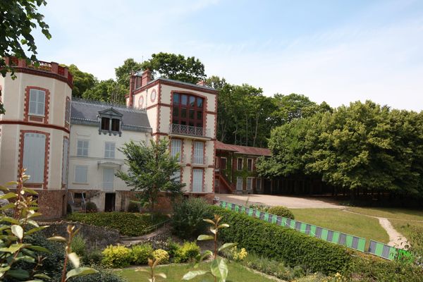 La maison d'Emile Zola, à Medan, dans les Yvelines.