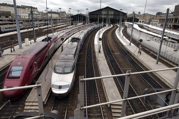 Le centre de maintenance du Landy, à Saint-Denis, est chargé d’entretenir les TGV de l'axe Nord, l’Eurostar et le Thalys (illustration : gare du Nord).