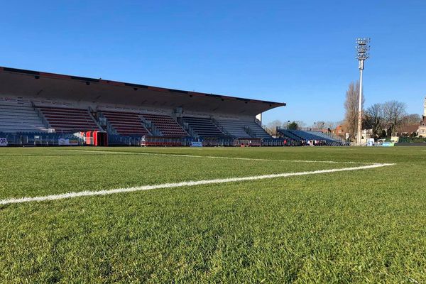 Le stade de la Libération à Boulogne-sur-Mer