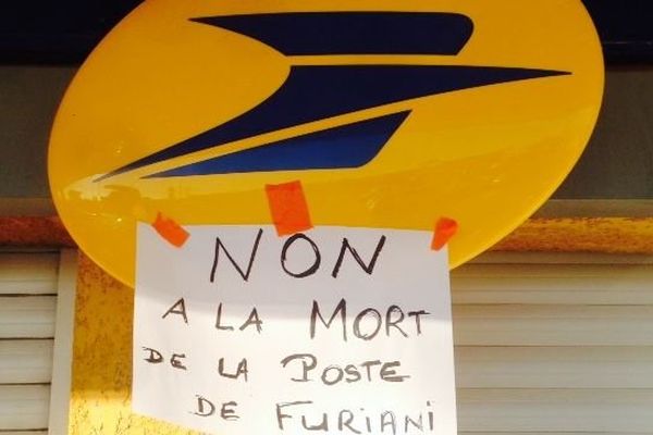 Depuis mercredi matin, les agents de La Poste de Furiani sont en grève. 