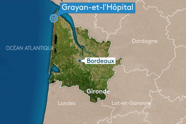 C'est au large de la plage du Gurp qu'un homme de 34 ans s'est retrouvé en détresse. 