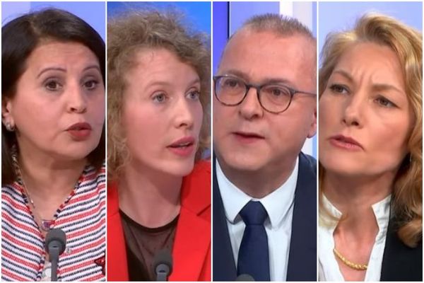 Samia Jaber (DVG), Mathilde Nassar (EELV-LFI), Damien Meslot (LR) et Marie-José Fleury (DVC-MoDem) sont candidats au second tour des élections municipales à Belfort