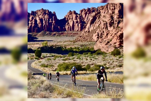 90 km de vélo au milieu des collines de Saint George - Utah (E.U)