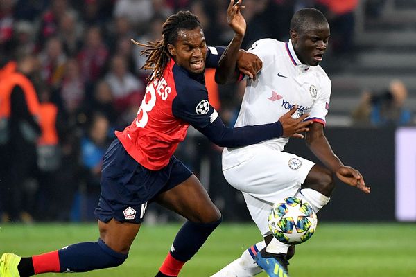 Sanches face à Kanté le 2 novembre dernier