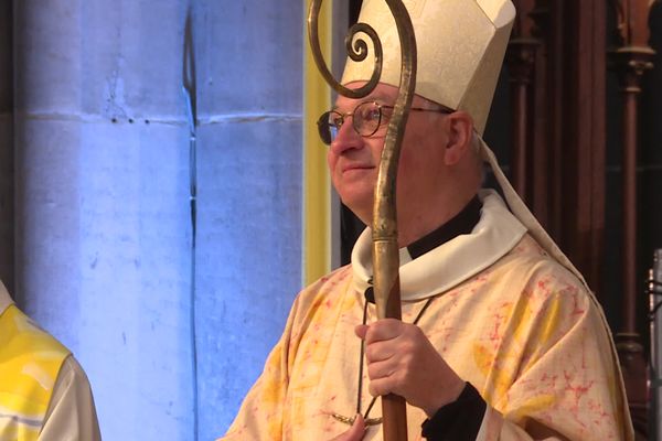 Monseigneur Laurent Le Boulc'h est le nouvel archevêque de la cathédrale de Lille.