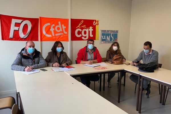 Quatre des six syndicats de Clermont-Ferrand mènent la grève des agents municipaux, une entente plutôt rare.