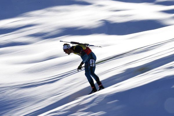 Martin Fourcade le 16 février 2017