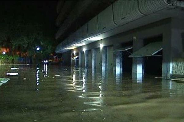 inondations à Ste-Maxime dans le Var