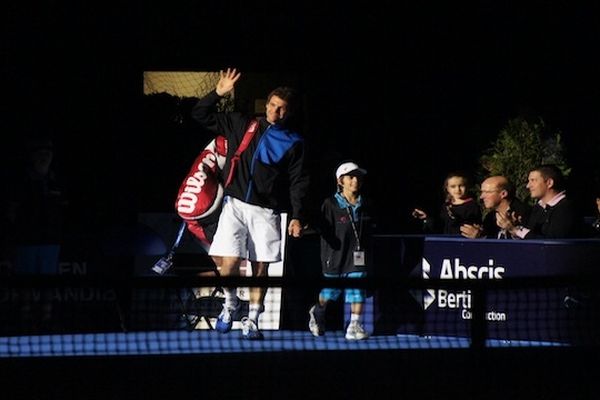 Paul-Henri Mathieu fait son entrée sur le court du zénith de Caen