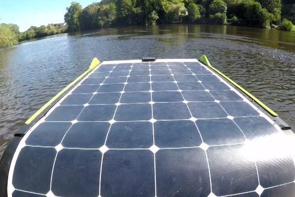 Le Recyclamer à l'essai sur la Vienne