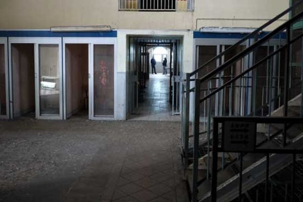 L'interieur de l'ancienne prison Jacques cartier à Rennes