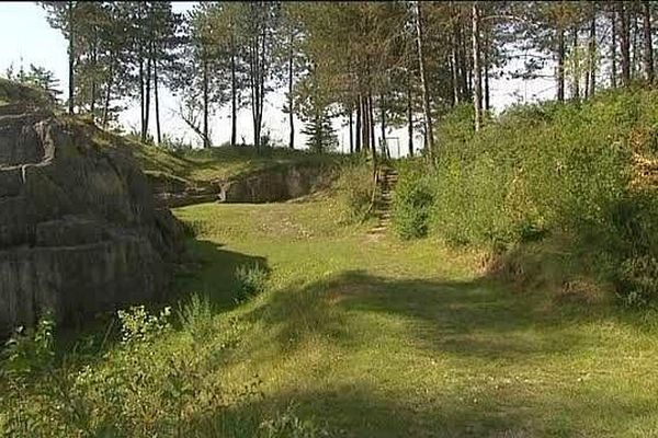 Ce sentier découverte permet d'arpenter le site des carrières de la Lie à La Roche-Vineuse.