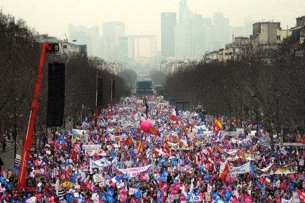 2700 Bas-Normands sont venus grossir la manifestation parisienne