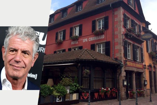 Anthony Bourdain a été retrouvé mort ce vendredi matin à l'hôtel Le Chambard de Kaysersberg (Haut-Rhin)