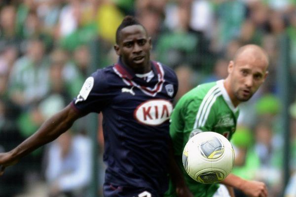 André Biyoko-Poko lors du match Bordeaux-Saint Etienne (le 01/09/2013)