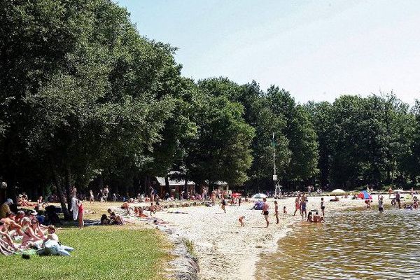 Des cyanobactéries détectées, la baignade est interdite au lac de Maine