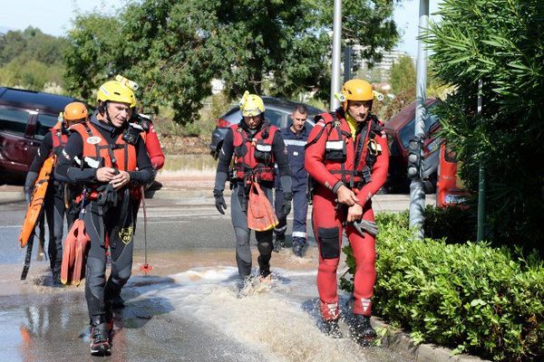 Mandelieu-la-Napoule est la commune où le bilan humain des orages et des inondations.