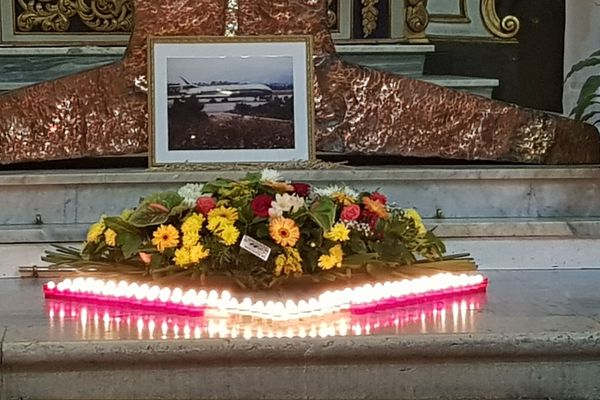 Ce matin, à Nice en l'église Sainte-Hélène