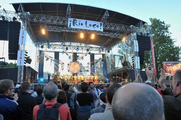 La prairie des filtres à Toulouse pour l'édition 2011 de Rio Loco