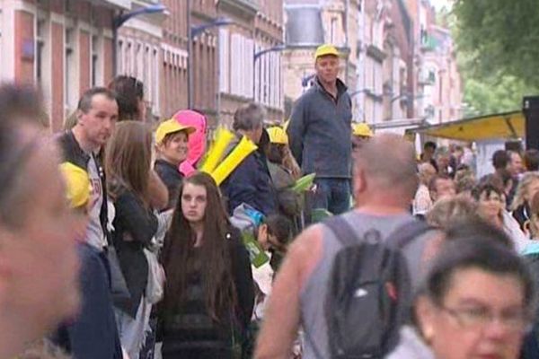 150 000 personnes étaient attendues aujourd'hui du côté d'Amiens.
